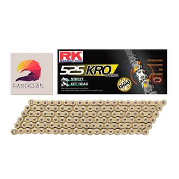 RK chain - Sên XSR900 - 525 KRO O-ring - Màu Vàng (Gold) 