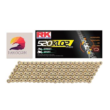 RK chain - Sên KTM RC 390 - 520 KLO2 O-ring - Màu Vàng (Gold)