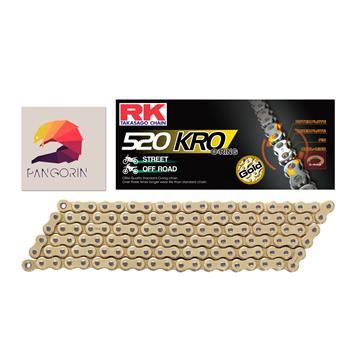 RK chain - Sên ER-6n - 520 KRO O-ring - Màu Vàng (Gold)