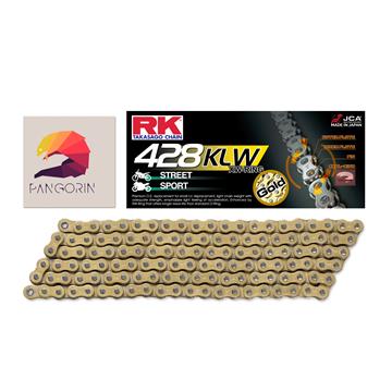 RK chain - Sên có phốt Datbike Weaver++ - 428 KLW Phốt XW-ring - Màu Vàng (Gold)