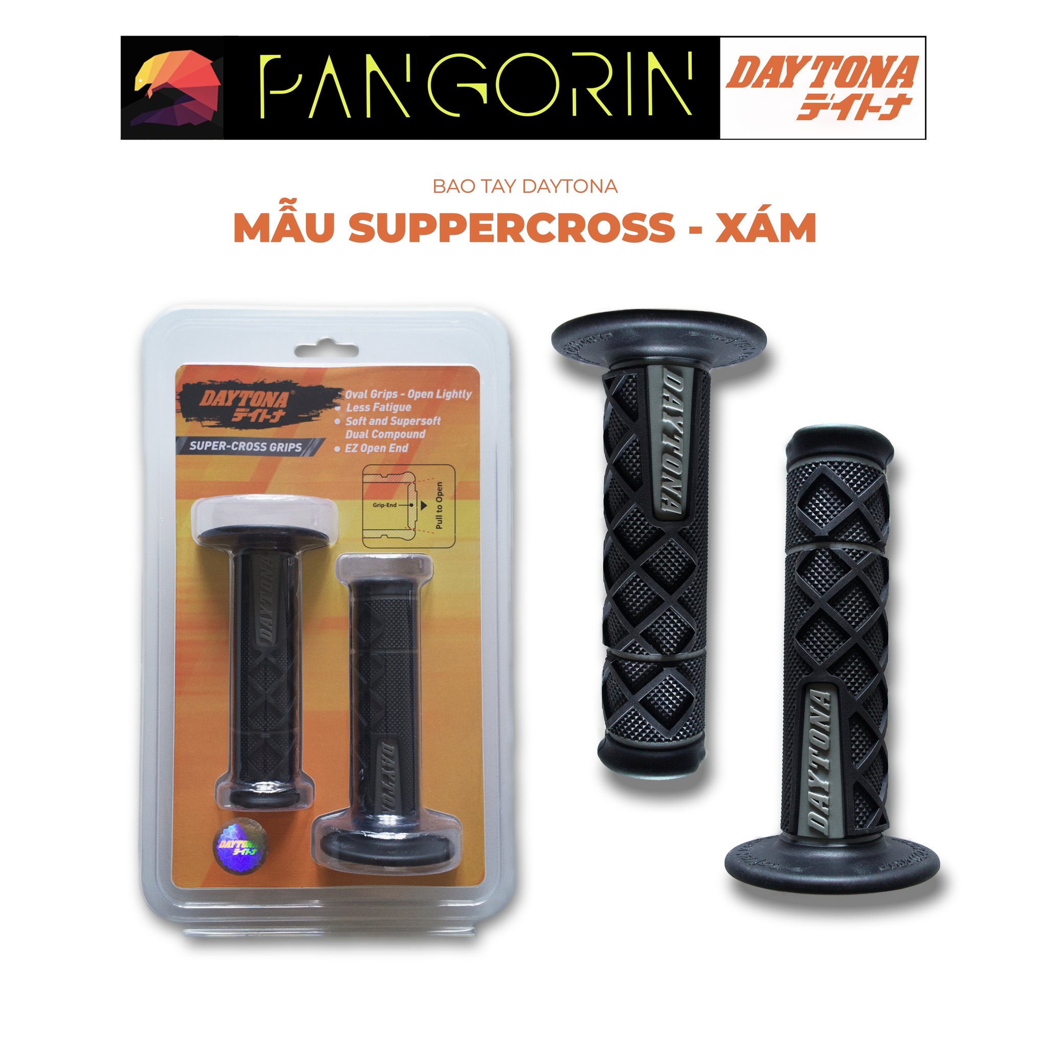 BAO TAY DAYTONA SUPER-CROSS: PHIÊN BẢN BLACK-GREY – SỰ TINH TẾ TRONG TỪNG CHI TIẾT