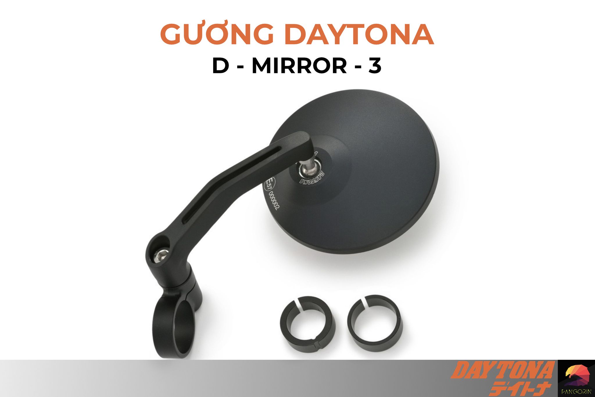 DAYTONA D - MIRROR - 3: ĐẲNG CẤP GƯƠNG GÙ "MADE IN JAPAN"