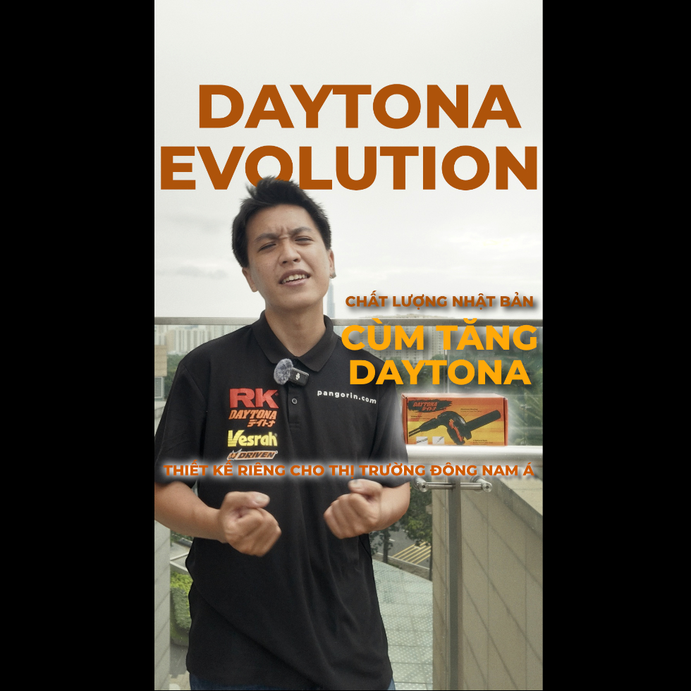 Cùm Gia Tốc Daytona Evolution – khi một cái vặn ga cũng có linh hồn