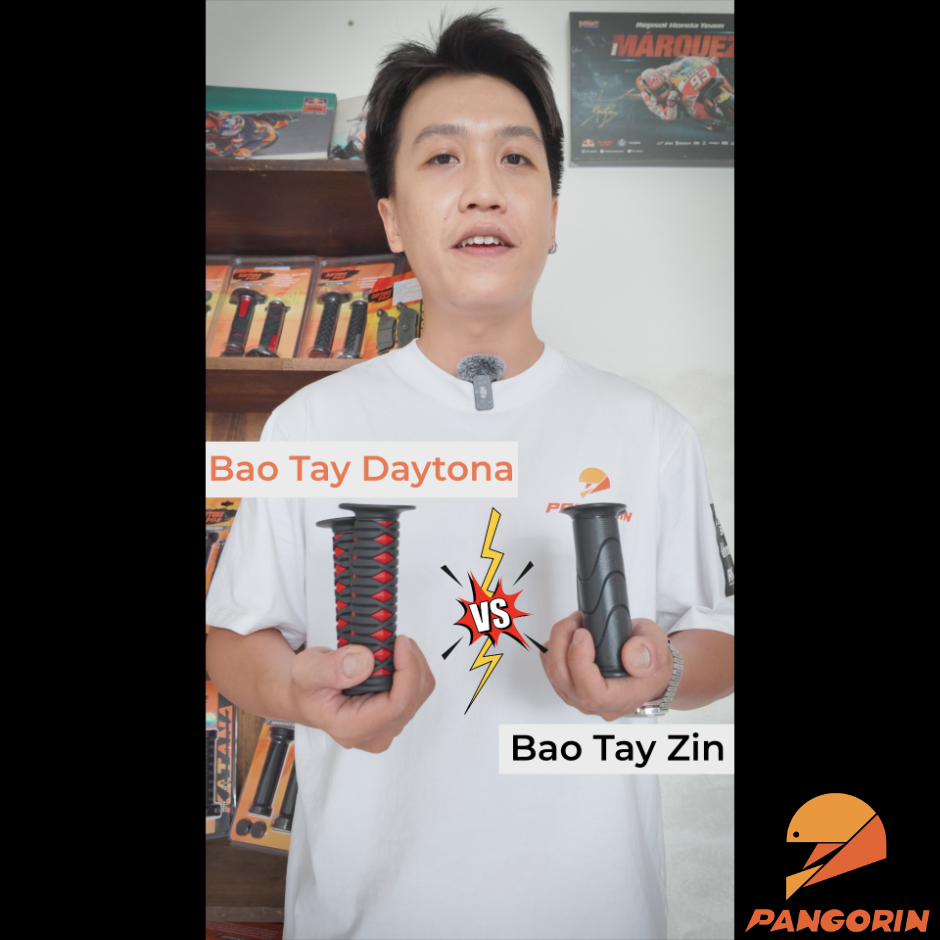 SỰ KHÁC BIỆT CỦA BAO TAY ZIN CHÍNH HÃNG VÀ BAO TAY DAYTONA DO PANGORIN ĐANG PHÂN PHỐI