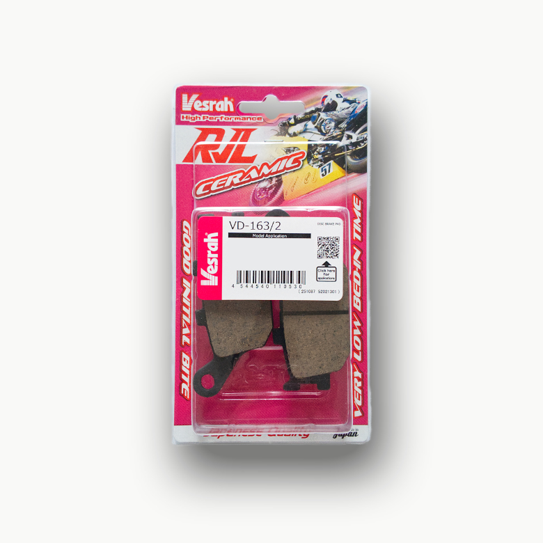 Vesrah - Bố Thắng Sau (Má Phanh Sau) Kawasaki Versys 1000 Semi-metallic
