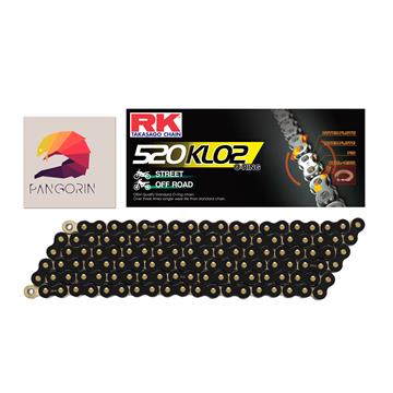 RK chain - Sên Husqvarna 701 - 520 KLO2 O-ring - Màu Vàng Đen (Black/Gold)