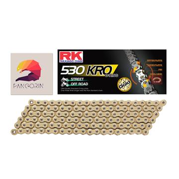 RK chain - Sên Royal Enfield Bullet 500 - 530 KRO O-ring - Màu Vàng (Gold)