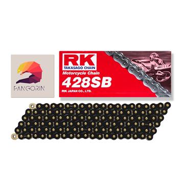 RK chain - Sên Suzuki Raider 150 - 428 SB (Sên 9ly) - Màu Vàng Đen (Black/Gold)