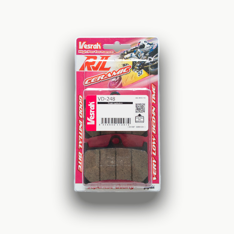 Vesrah - Bố Thắng Trước (Má Phanh Trước) Yamaha R6 Semi-metallic