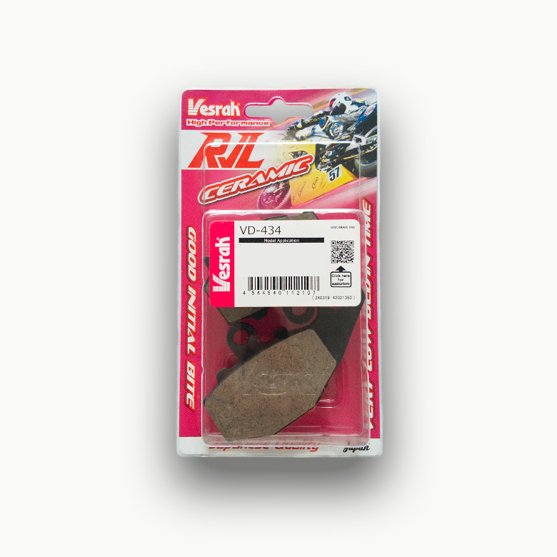Vesrah - Bố Thắng Sau (Má Phanh Sau) Kawasaki Z1000 Semi-metallic