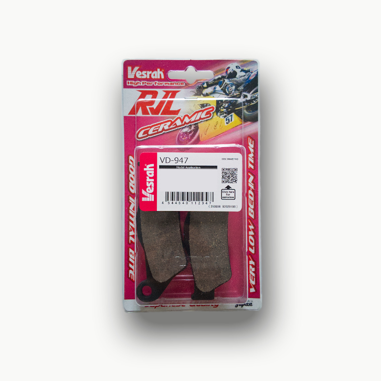 Vesrah - Bố Thắng Trước (Má Phanh Trước) Tenere 700 Semi-metallic