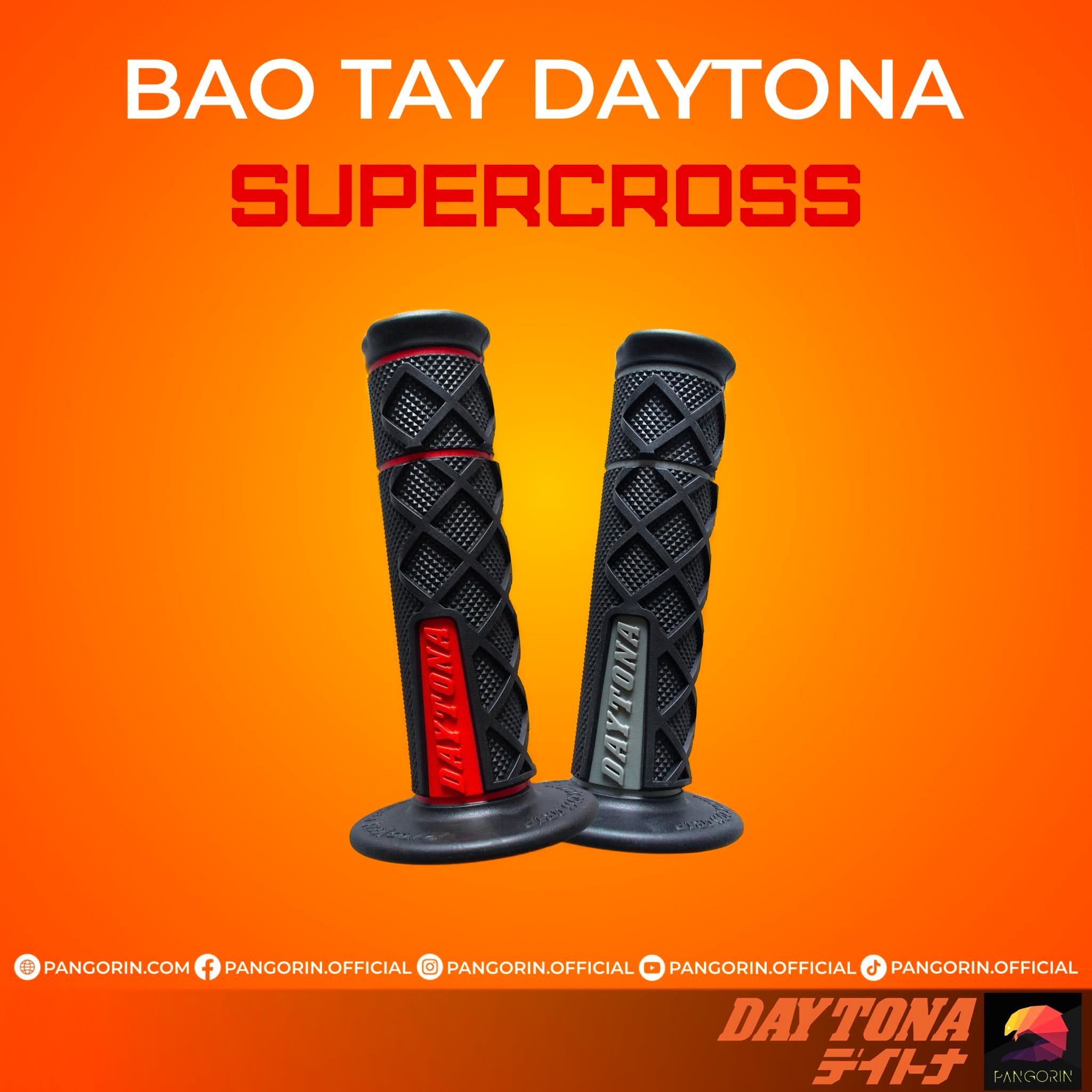Bao tay Daytona dòng Supercross do Pangorin đang phân phối Chính Hãng tại Việt Nam